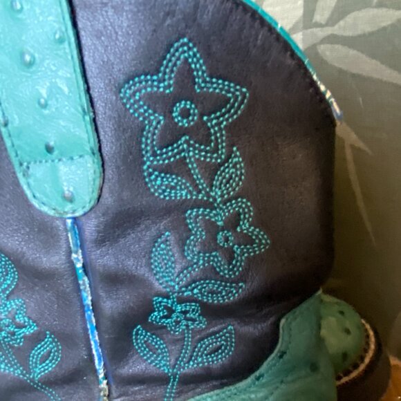 Fair UC~Ropers Ostrich Boots-8 1/2 - Picture 5 of 8